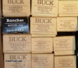 knife buck new all smaller in box
