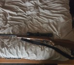 Remmington 22mag 10 shot rifle + xtra mag