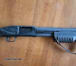 LIKE NEW MOSSBERG SHOCKWAVE WITH CRIMSON TRACE LASER AND STREAMLIGHT