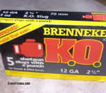 Brenneke Buckshot SLUGS 1-Box