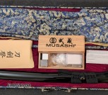 Musashi 1095 Carbon Steel Katana Clay Tempered.