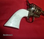 cimmaron TR spec R scrimshaw grip TR
