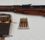 Superb Condition Soviet 1955 Mosin Nagant M44 Carbine w/ Bayonet + Ammo + Pouch
