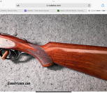 LC Smith 16 GA left side stock view