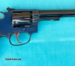 S&W Model 35-1-.22 LR - 6' Pinned & Recessed - Diamond Stocks - Early Production