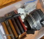 AK-47 parts vintage Eastern Europe Russia full auto bolt carriers mag casings stocks rails 