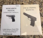 TAKAROV AND MAKAROV SEMI AUTO PISTOL MANUALS