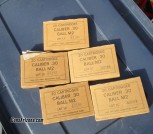 RIFLE AMMO: 30-06 Military M2 Ball, 7mm Rem Mag