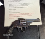 Iver Johnson Arms .38 S&W 'Safety Automatic hammerless Revolver
