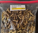 38 SPECIAL BRASS CASINGS (500 COUNT)