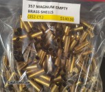357 MAGNUM BRASS CASINGS (352 COUNT)