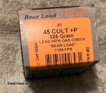 45 Colt +P Ammo