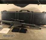 Barrett M82A1 82A1 29” Fluted 50 BMG 50 Cal Semi-Auto Rifle Swarovski Scope