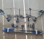 Bear Archery Pledge Compound Bow System Complete Plus X-tras