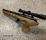 Remington XP100 .221 Fireball Custom Flame Maple Stock
