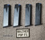 Walther PDP Full Size (FS) Magazines - 4 (gently used)