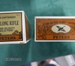 Peters 22lr High Velocity 40 grain solid point