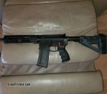 300 blackout AR pistol, billet upper/lower, all metal internals