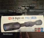 ATN X-SIGHT 4K PRO 5-20X NIGHT VISION SCOPE