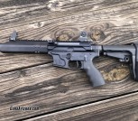 Gibbz Arms side-charging AR pistol - takes Glock mags