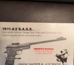 Springfield Armory 1911-A2 SASS Conversion Unit 223 Remington