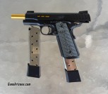 Kimber 1911 Rapide 45 ACP Black and Gold