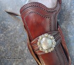 Tombstone Leather Maker 'WM Brown' Left hand draw for Vaquero, Schofield and Colt Frontier