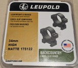 Leupold backcountry cross slot scope rings