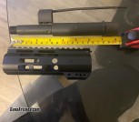 7” 300 blackout barrel w gas block and hand guard 