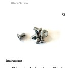 TiConnector Natural Finish Titanium MOS Adapter plate screws