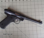 PISTOL AMMO & 1959 Ruger Mk I, Very Clean 