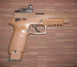 SIG SAUER P320 /M17 .177 CO2 BLOWBACK PELLET PISTOL, 20 ROUNDS, OPTIC READY. Can include some CO2 and pellets. near Gilbert