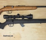 TWO .22 RIFLES FOR SALE