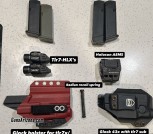 Holsters , mags , sight 