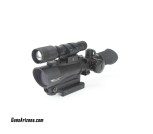 30mm Red Dot with laser and flashlight