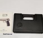 CZ 75 9mm case , cleaning  kit & owners manual