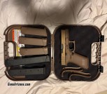 Glock 19 FDE TAN PENUT BUTTER
