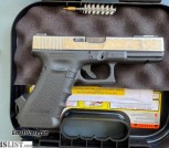 Glock 17 Silver Plated Cerakote