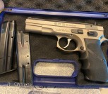 CZ75 B .40 S&W Brushed Nickel