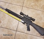 American Spirit AR15 M16 Bull Barrel 20' Varmint 5.56 with Leatherwood Art 3-9x scope Complete upper