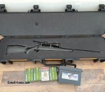 Sako MM995 30.06 + Leupold Freedom Scope + Leopold Rings + Leupold Alumina Flip Back Lens Covers  + Vault Hard Case + 3 and 1/2 Boxes of Rounds