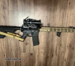 416r SPR 223 wylde nitrided 16in ballistic Advantage build