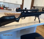 Benjamin Marauder rifle w/custom stock and many extras-absolutely pristine condition