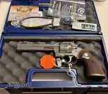 IMG_0511 ENGRAVED COLT PYTHON 357 MAGNUM 6” BARREL, NIB , NEVER FIRED