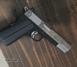 Ruger 1911 custom engraved 9mm