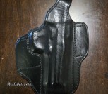 Don Hume Black Beretta 96D Brigadier Belt Slide Concealment Holster *USED*