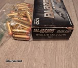 Blazer 10mm 180 grain ammo 75rds