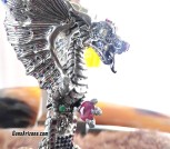 Gemstone Encrusted Gothic/Medieval Goblet OVER 400 Earth Mined stones