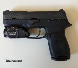 Sig Sauer P320 Nitron Compact Carry Package w/ Streamlight TLR-7, T.REX Holsters & 2 Mags