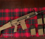 FN Herstal, Belgium, SCAR 17S caliber: 7.62, Exc. plus, 6 mags